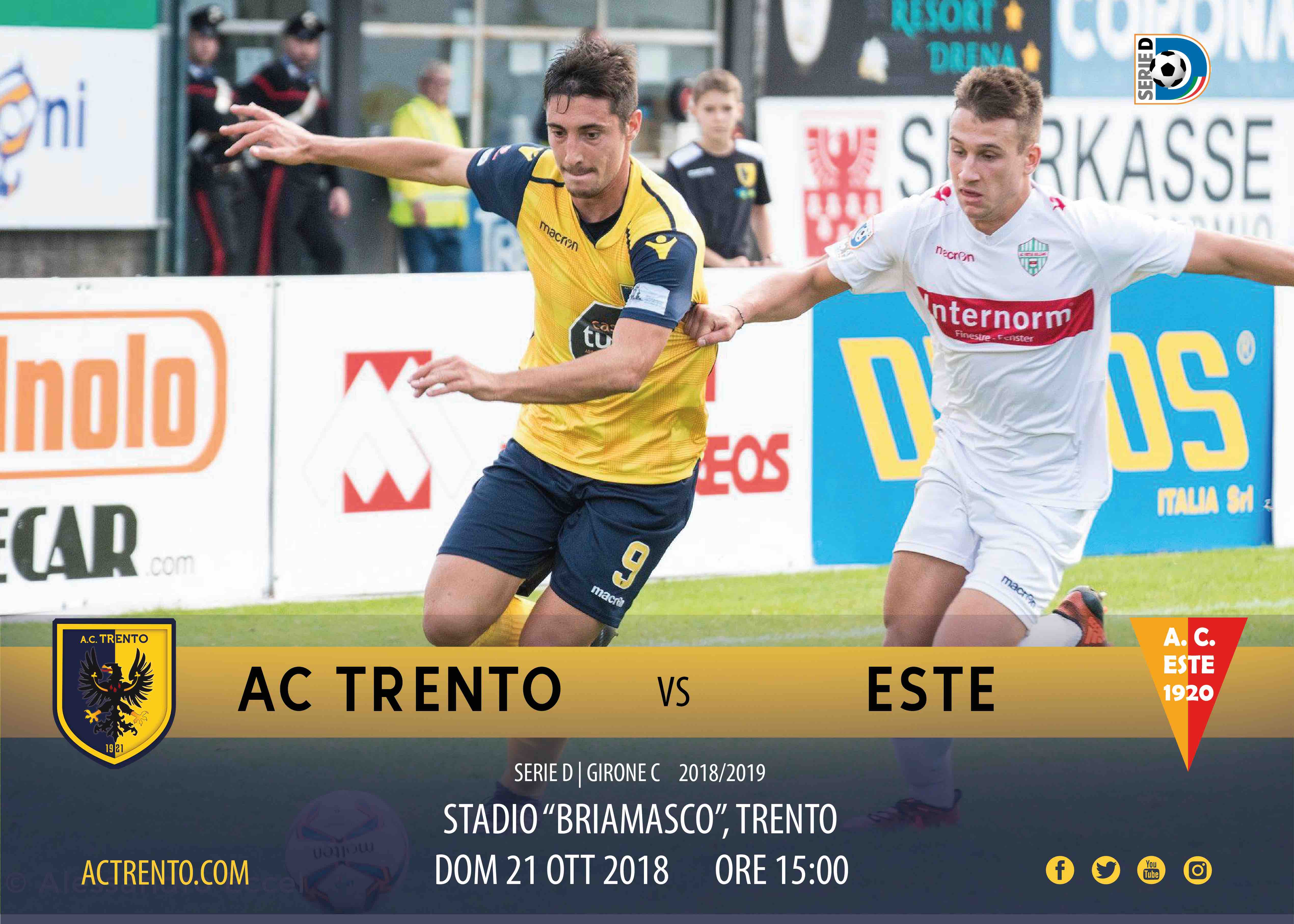 AC Trento 1921 TrentoEste AC Trento 1921 AC Trento 1921 TrentoEste AC Trento 1921