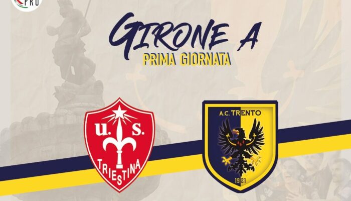AC Trento 1921 SERIE C 2023/2024, IL TRENTO RIPARTE DA TRIESTE TUTTO